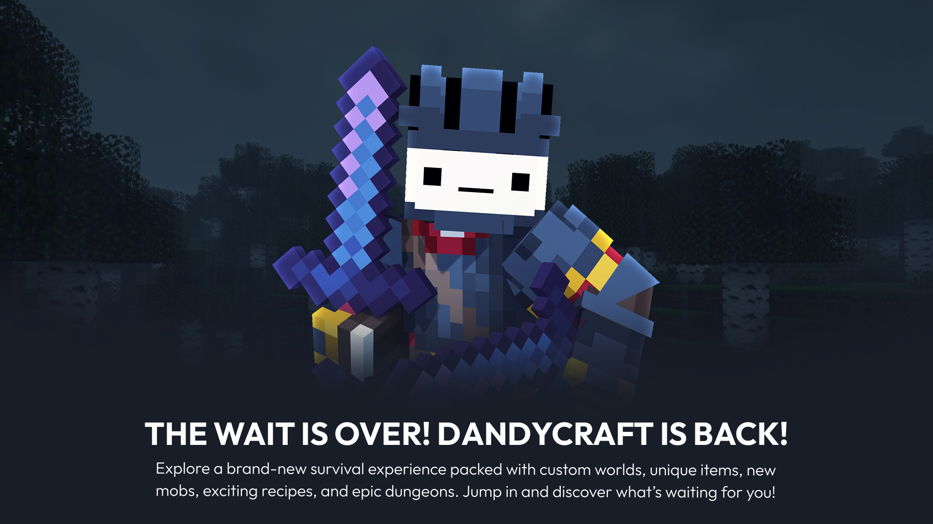 WE'RE SO BACK — DandyCraft Survival Returns!